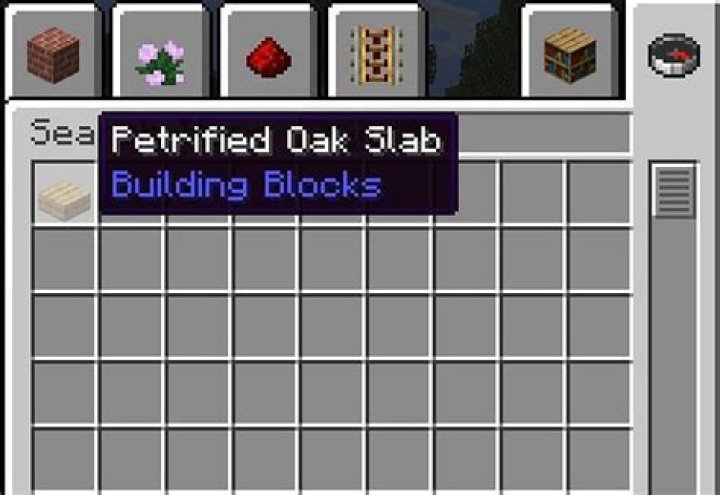 Can You Craft Petrified Oak Slab