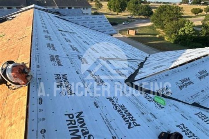 Can you shingle over wet synthetic underlayment?