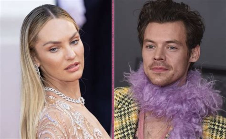 Candice Swanepoel sizzles in red dress for sunglasses ad after growing close to Harry Styles