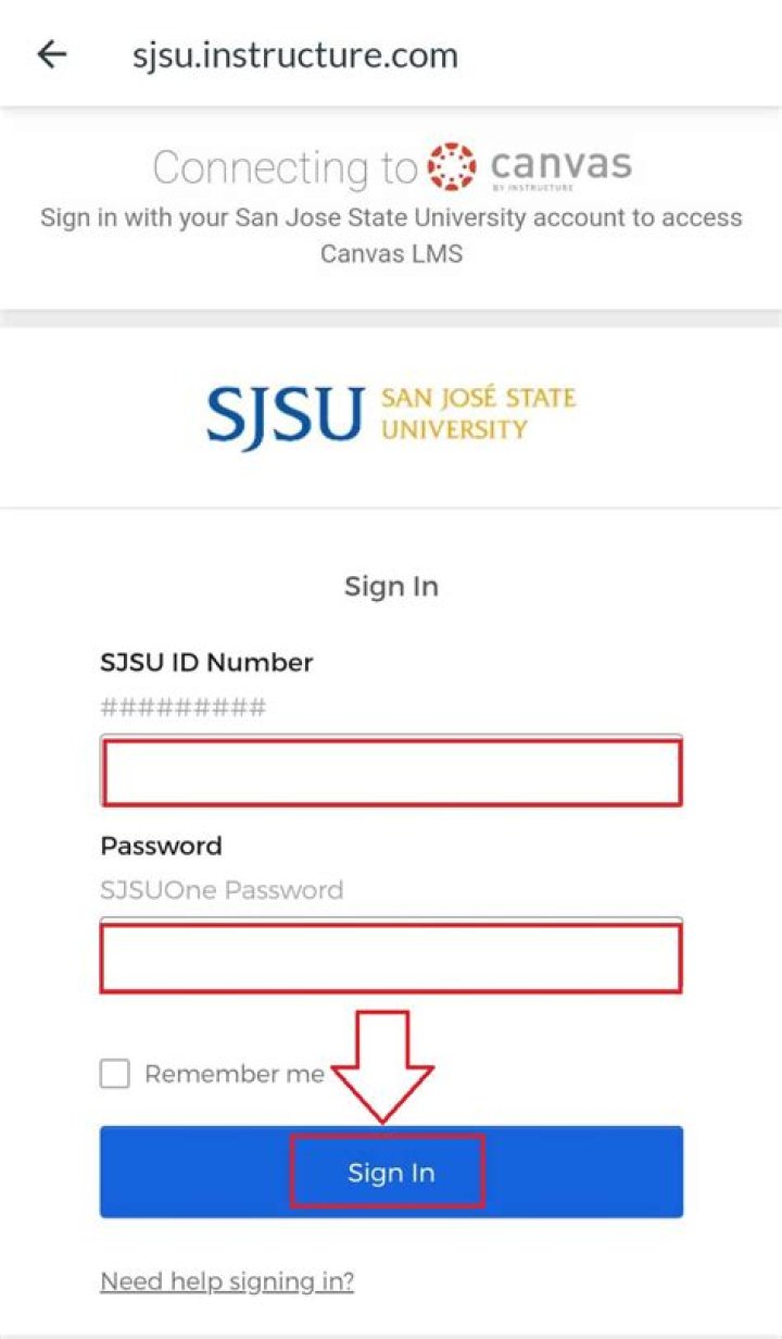 Can't Connect To Canvas Sjsu
