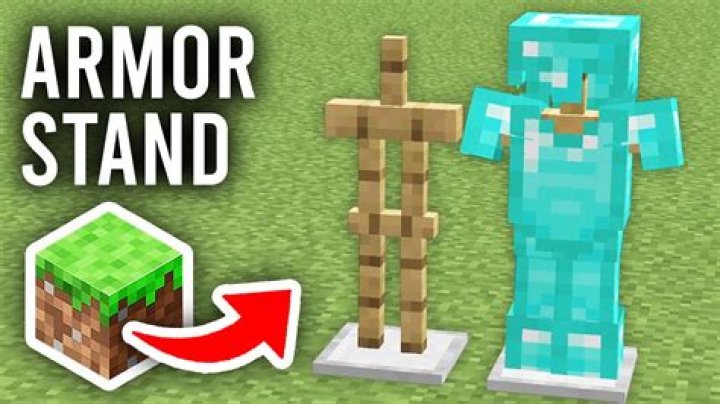 Quick Answer: Can't Craft Armor Stand Minecraft