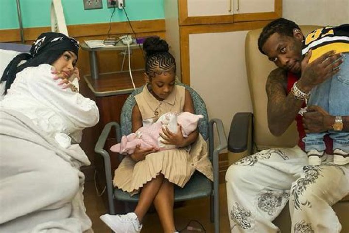 Cardi B, Offset Share 1st Photos of Son's Face 7 Months After Birth