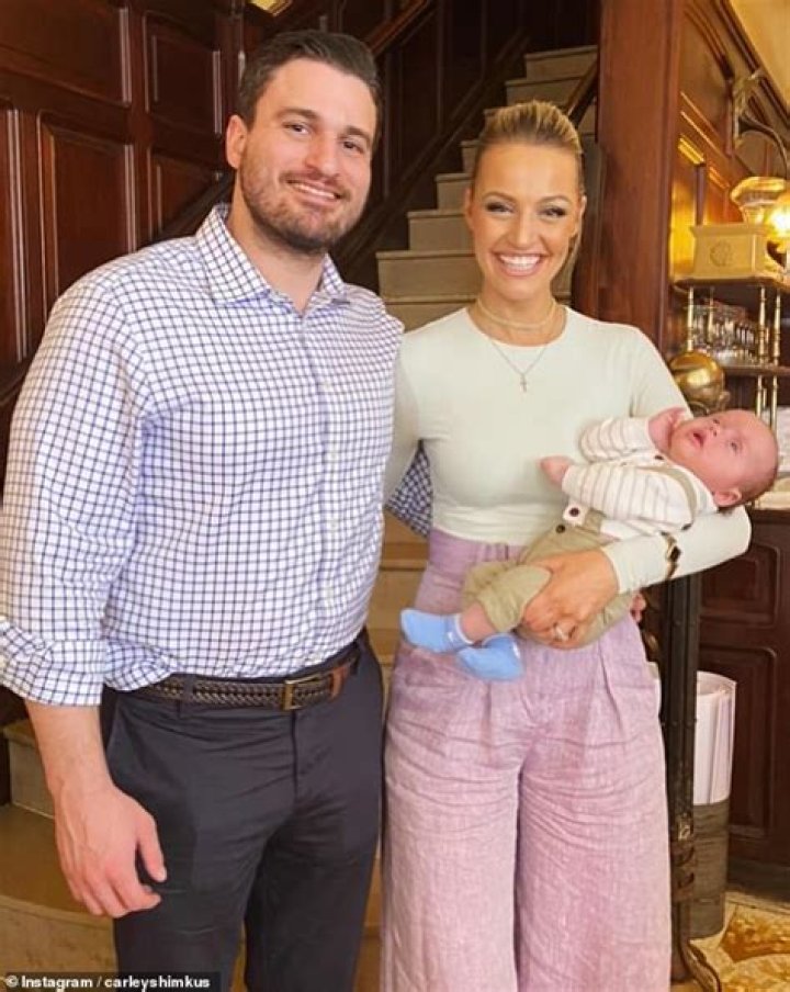 Inside Carley Shimkus' lavish baby shower as delighted Fox News host celebrates 1st child with husband Peter Buchignani