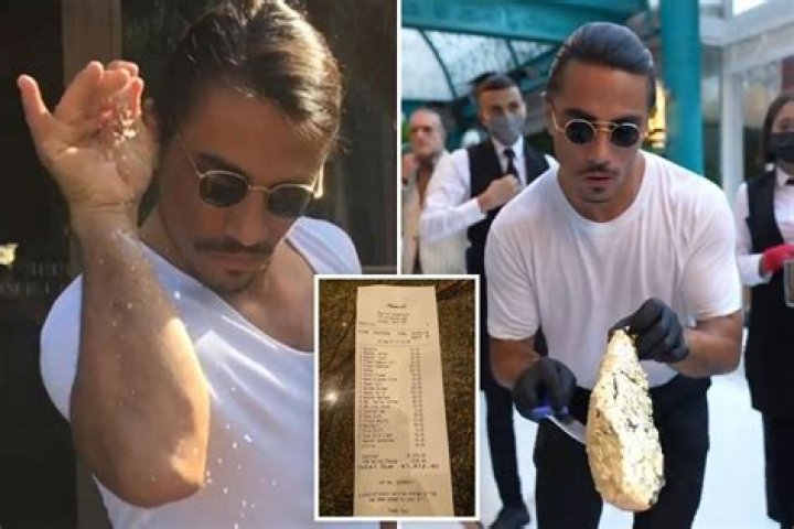 Celeb chef Salt Bae slammed over London restaurant prices including £11 Red Bull, £100 burger and £630 steak