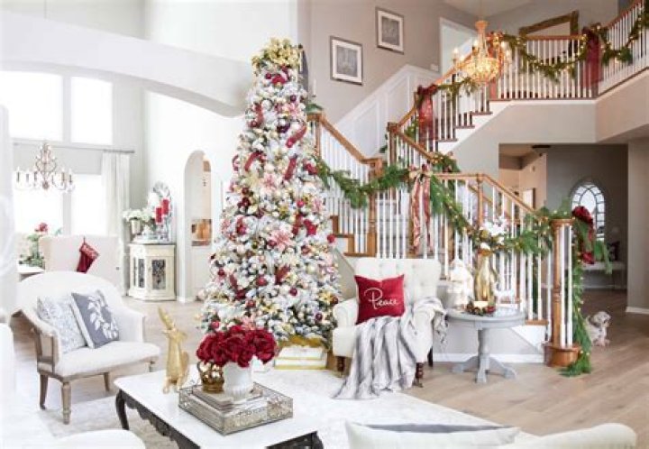 Celebrity Homes Dazzling In Christmas Cheer