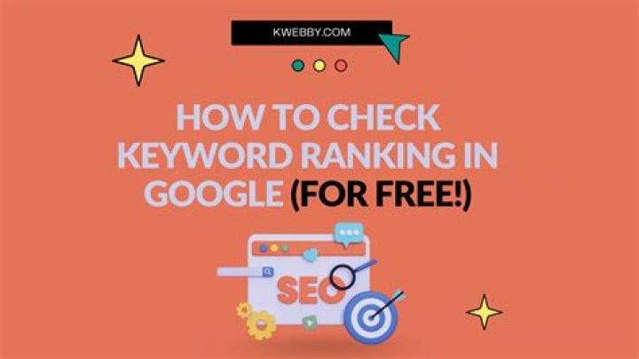 A Detailed Guide On How To Check Your Google Ranking For A Keyword.