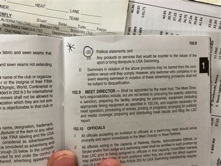 Child Temporarily Disqualified From Swim Meet For Wearing BLM Swimsuit