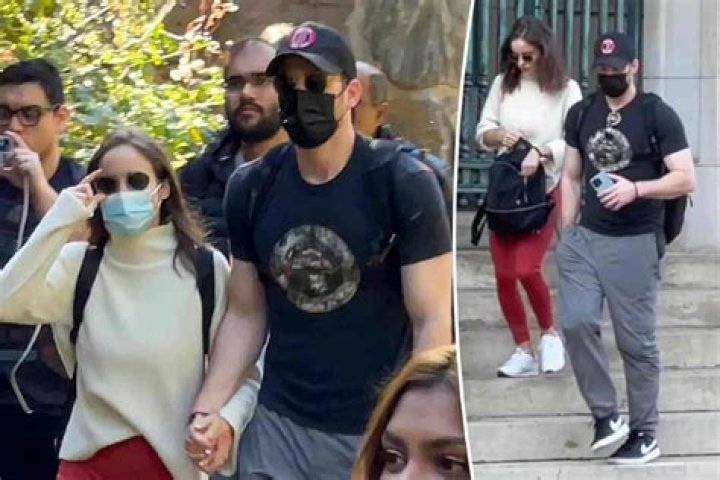 Chris Evans Spotted in London With Mamma Mia 2's Lily James