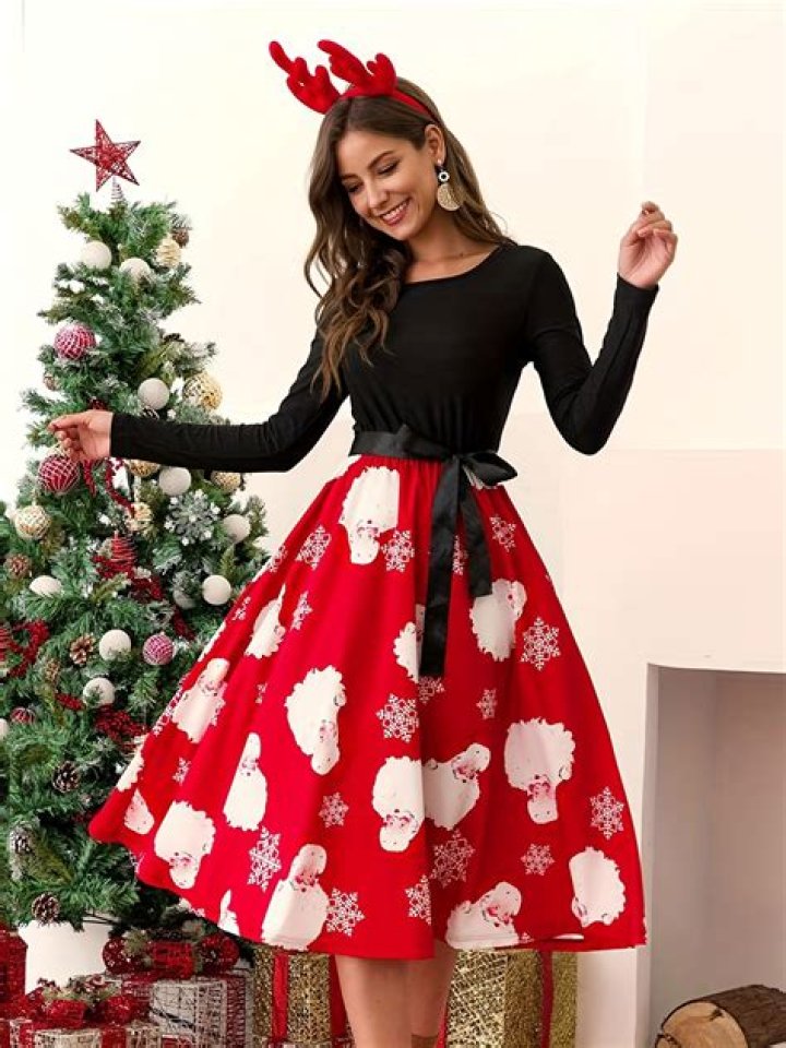 Shop This $47 Christmas Dress at Amazon Right Now
