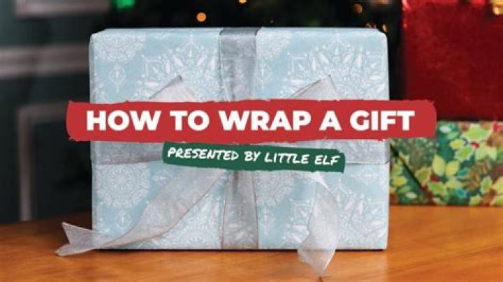 Make your Christmas wrapping a whole lot easier... using just a cable tie