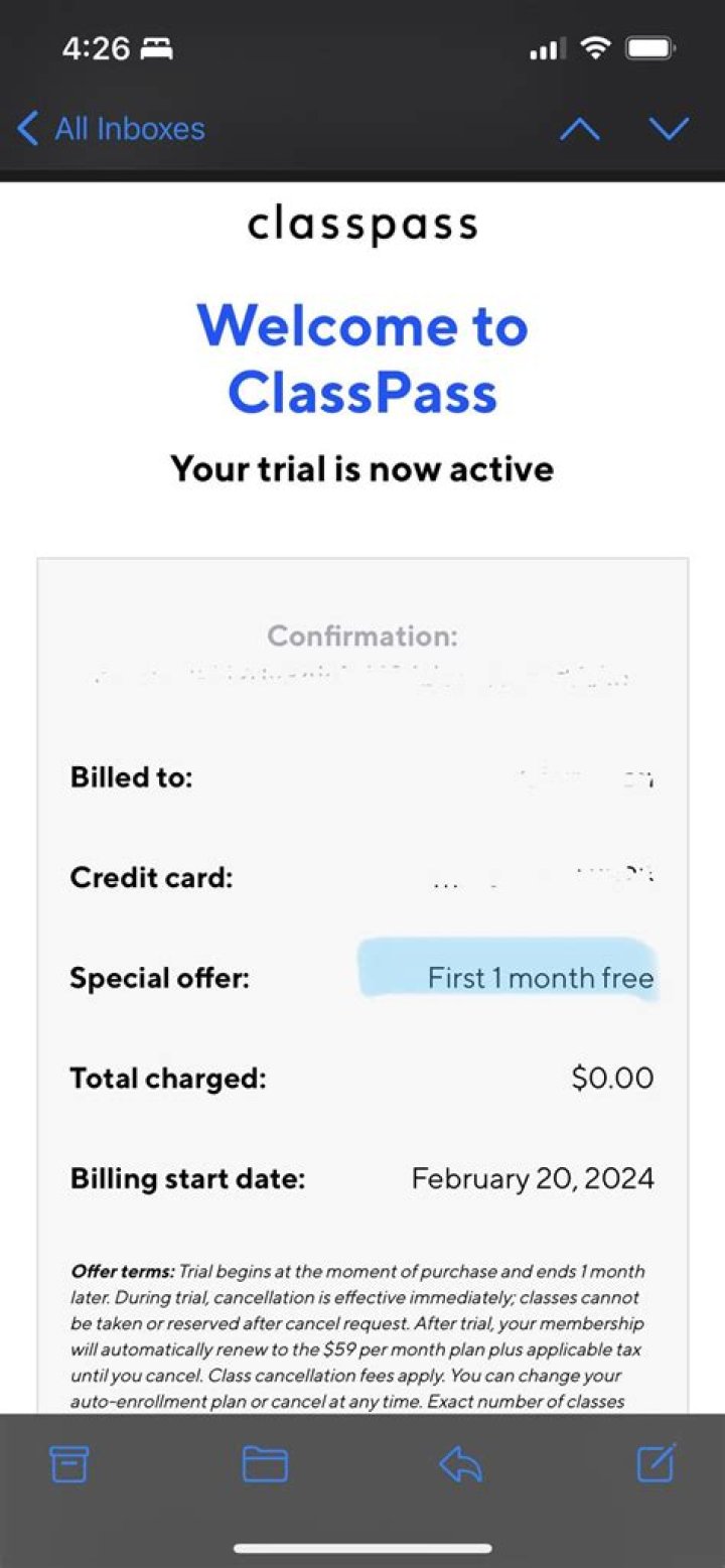 ClassPass are offering new members a month FREE to welcome them back to gyms