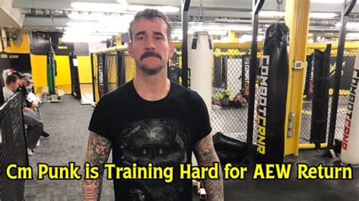 CM Punk Is Training Hard For AEW Return