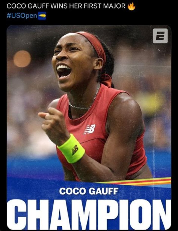 Coco Gauff wins U.S. Open women’s final, defeating Aryna Sabalenka