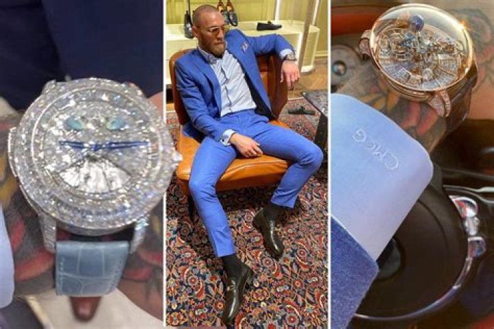 Conor McGregor's incredible £2.2m watches including X-rated timepiece with secret sex scene compartment ahead of UFC 257