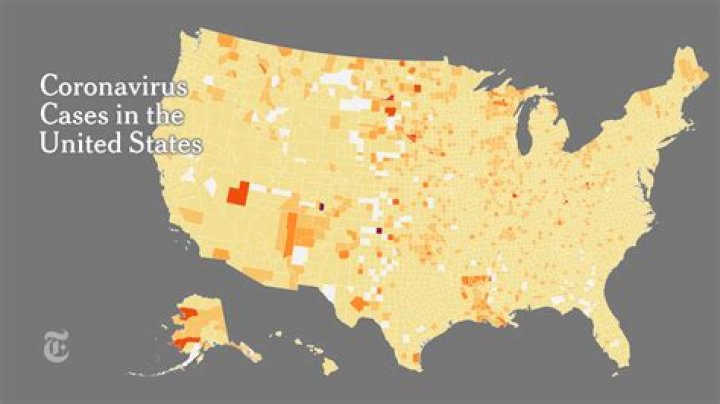 COVID US Map Shows States Where Cases Are Highest in Latest Week