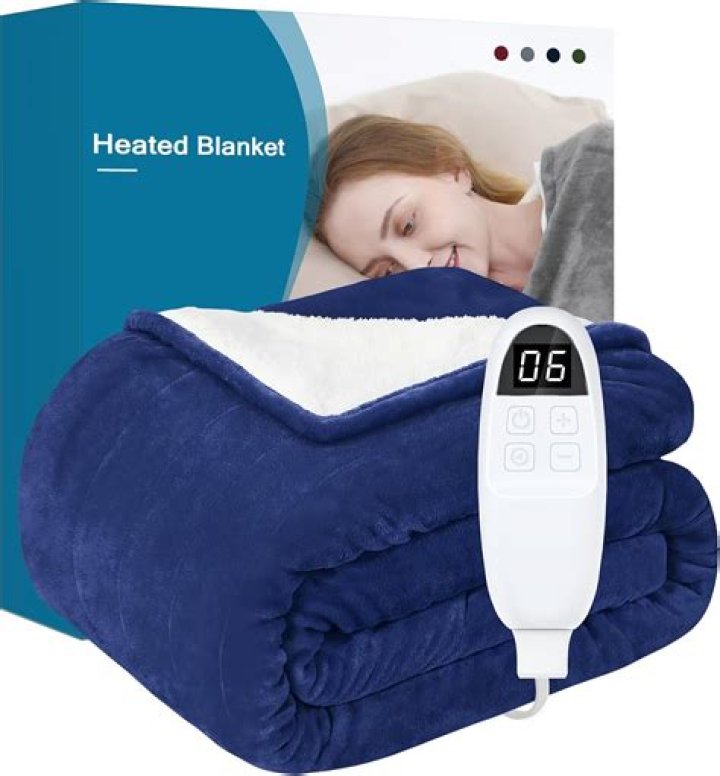 Get This 'Soft' Electric Heated Blanket for Over 50% Off at Amazon