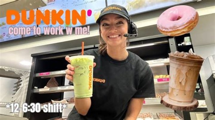 Scary moment customer 'stabs teen Dunkin’ worker because he couldn't get the donuts he wanted'
