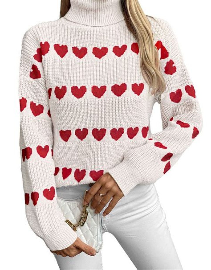 This Cute Heart Sweater Will Spread the Love All Winter