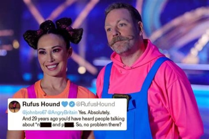 Dancing On Ice bosses refuse to axe Rufus Hound over homophobic and racist tweets
