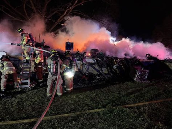 Three dead in Georgia house fire as multiple propane tanks explode overnight