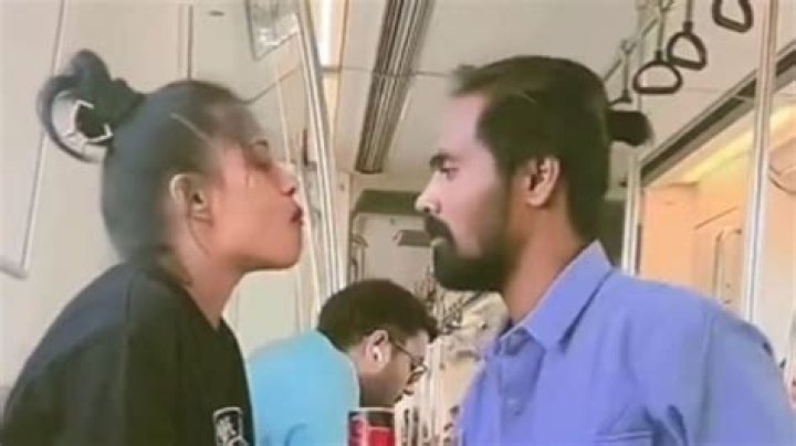 Delhi Metro: Viral video shows couple spitting soft drink into each other's mouth
