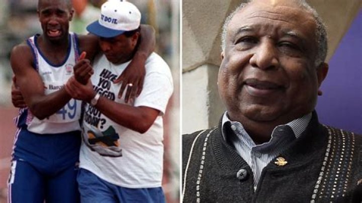 Derek Redmond's dad Jim dies aged 81 as Team GB pay tribute and share incredible moment he helped injured son cross line