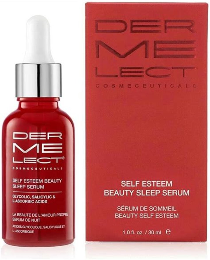 Dermelect Self-Esteem Skin Serum Gently Exfoliates While You Sleep