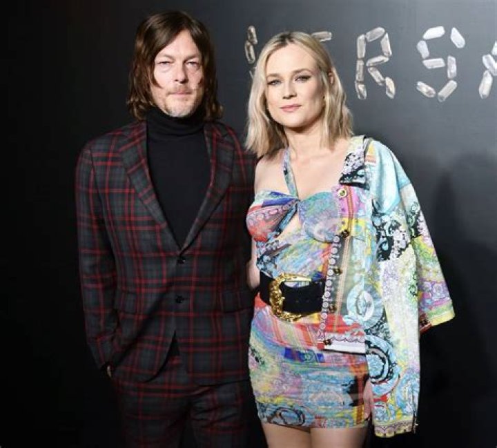 Diane Kruger, Norman Reedus Have ‘Latex Ice Cream Car Date’