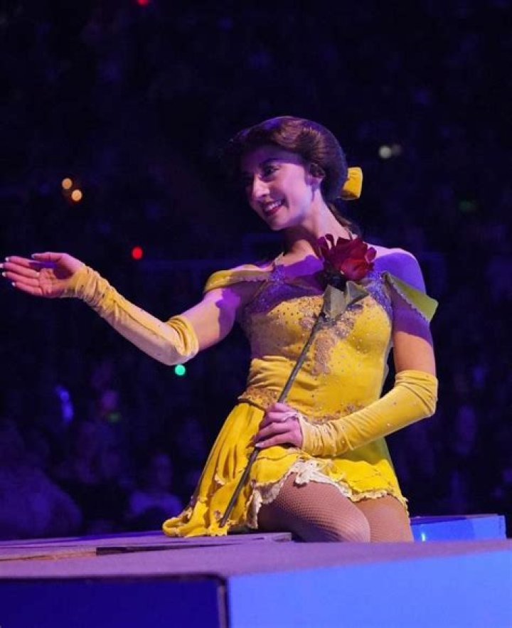 Horrified Disney on Ice onlookers describe worrying moment Belle skater Anastasia Olson 'looked shaky' before fall