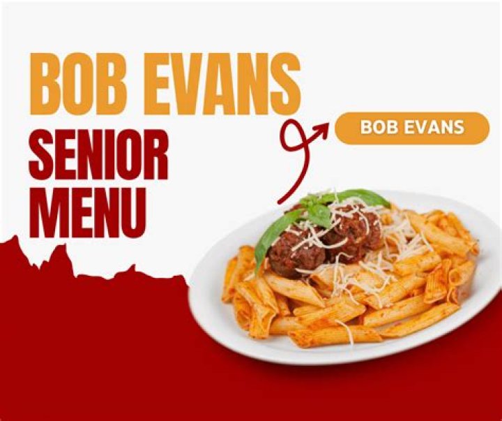 Does Bob Evans have a senior menu?