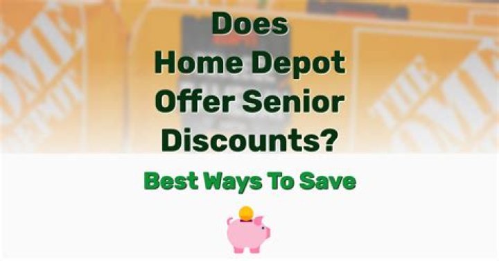 Does Home Depot Give Senior Discounts