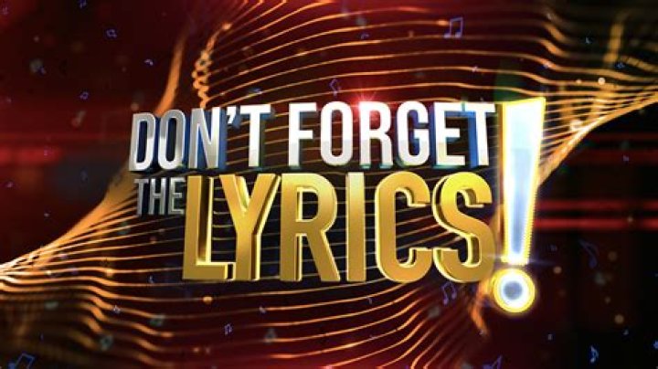 Don't Forget The Lyrics!: Game rules and prize