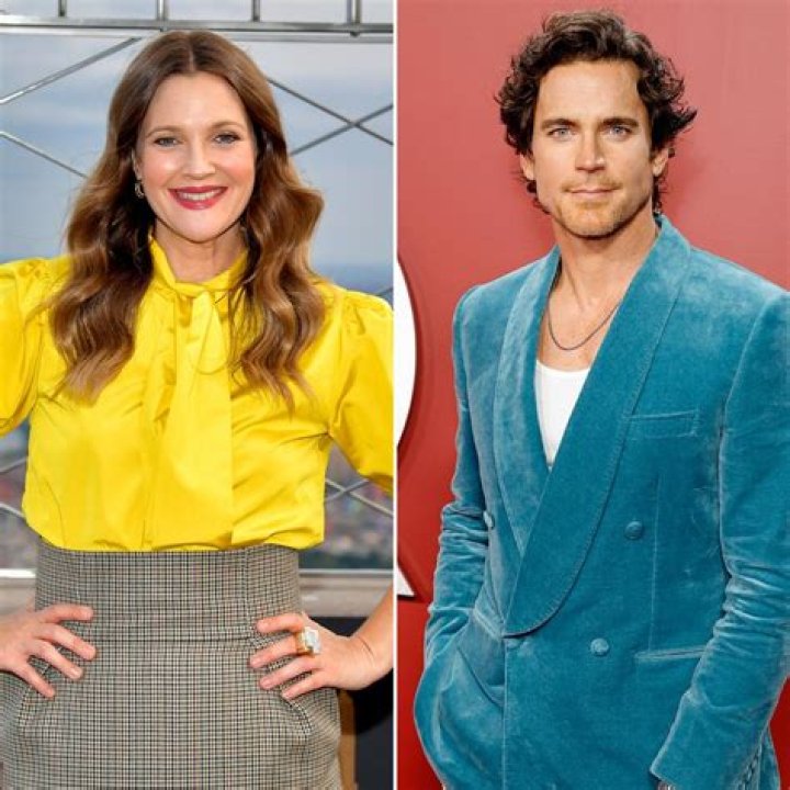 Drew Barrymore Gets Flustered After Kissing Matt Bomer on Talk Show