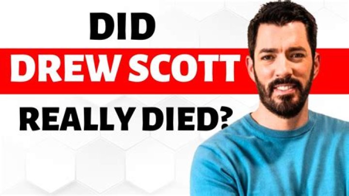 Tragic Loss: Reality TV Star Drew Scott Passes Away