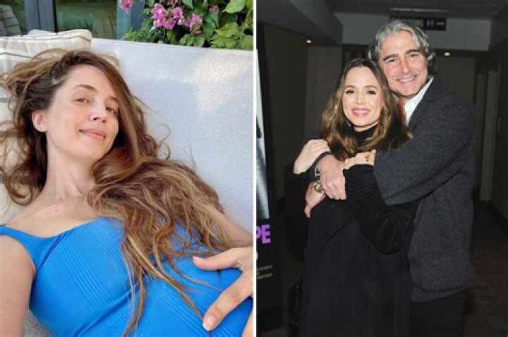 Eliza Dushku reveals she's pregnant with husband Peter Palandjian as she rubs her baby bump in sweet snap