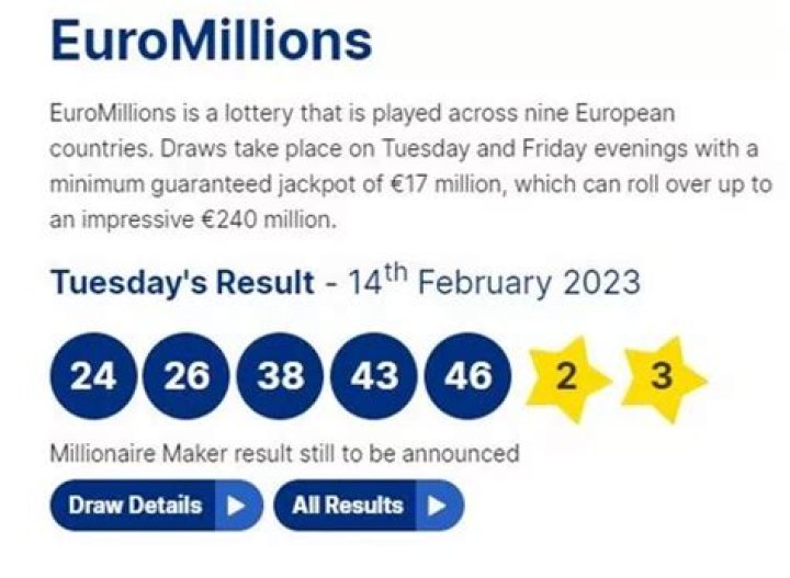 EuroMillions results LIVE: National Lottery numbers and Thunderball draw tonight, March 26, 2021