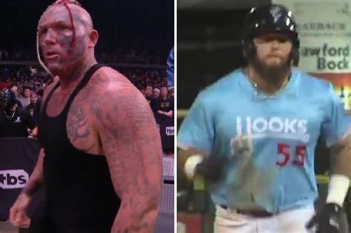 Ex-MLB draftee unrecognizable after insane transformation to ditch baseball for wrestling career