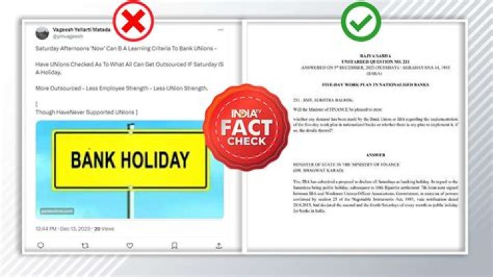 FACT CHECK: Misleading claims circulate about banks adopting 5-day workweek