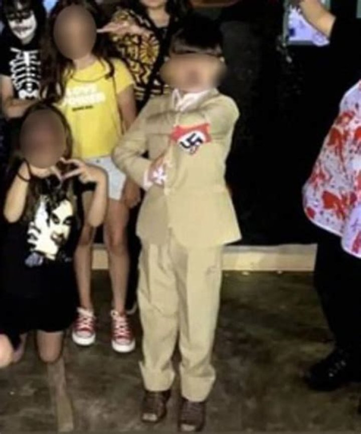 A Father Dressed his son as Hitler for Halloween, and was Shocked at the Backlash he Received