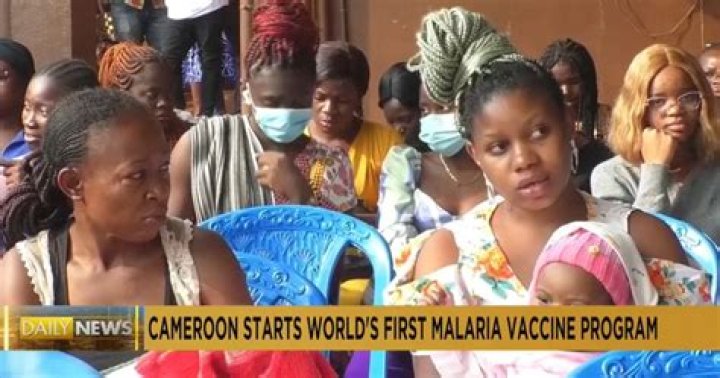 World's first malaria vaccine program for children starts in Cameroon