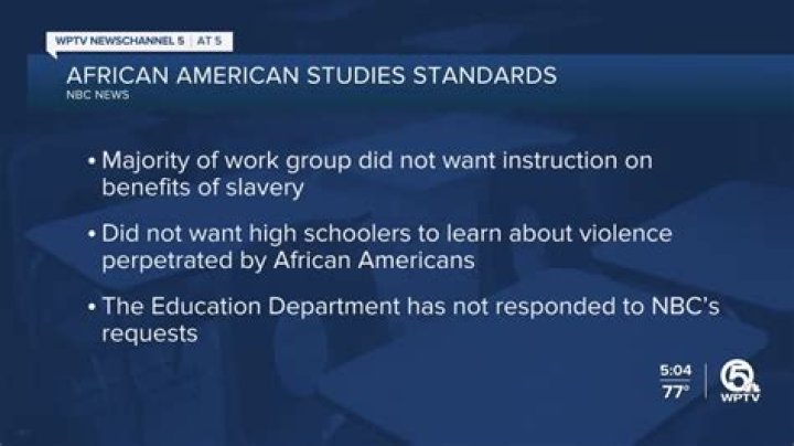 Most of Florida work group did not agree with controversial parts of state's new standards for Black history, members say