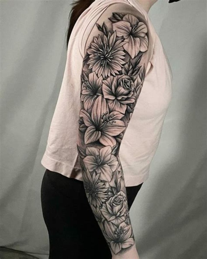 Stunning Flower Tattoos Sleeve Designs: A Comprehensive Guide
