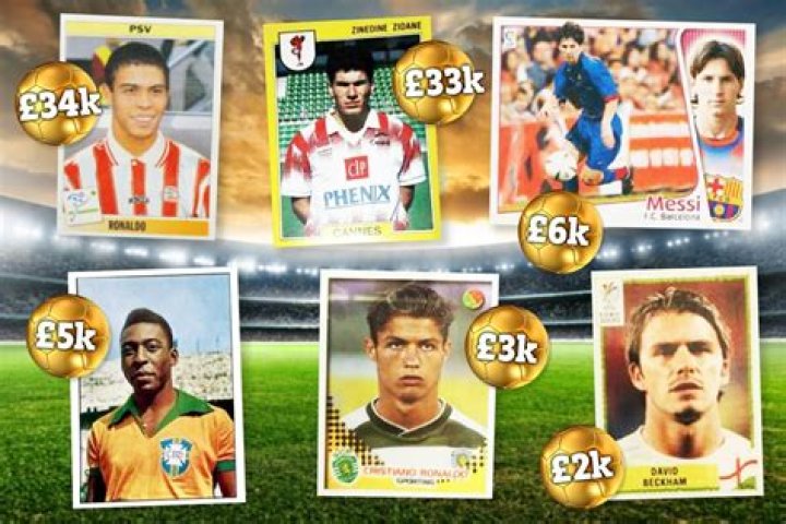 Football stickers being sold for THOUSANDS - and if you own any you could be sitting on a small fortune