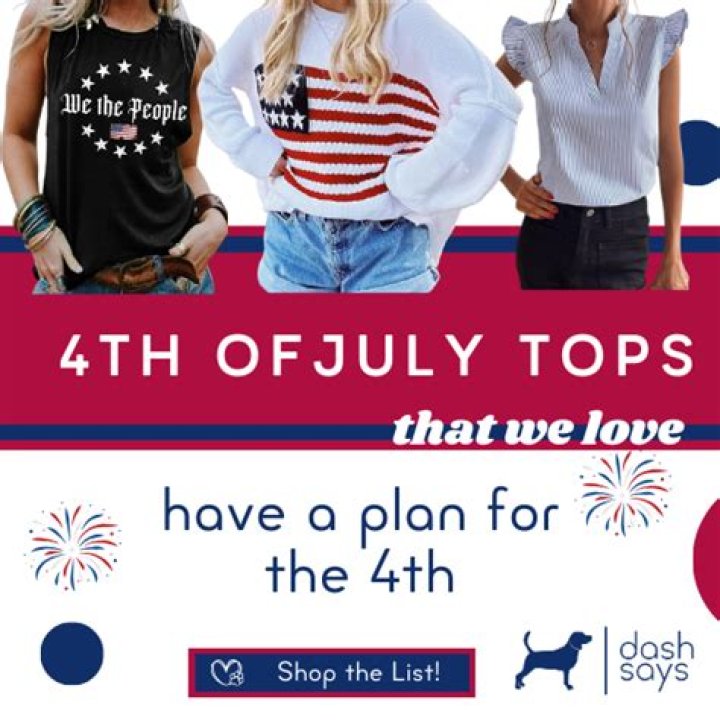 4th of July Tops — 11 Fun and Festive Picks Starting at Just $7