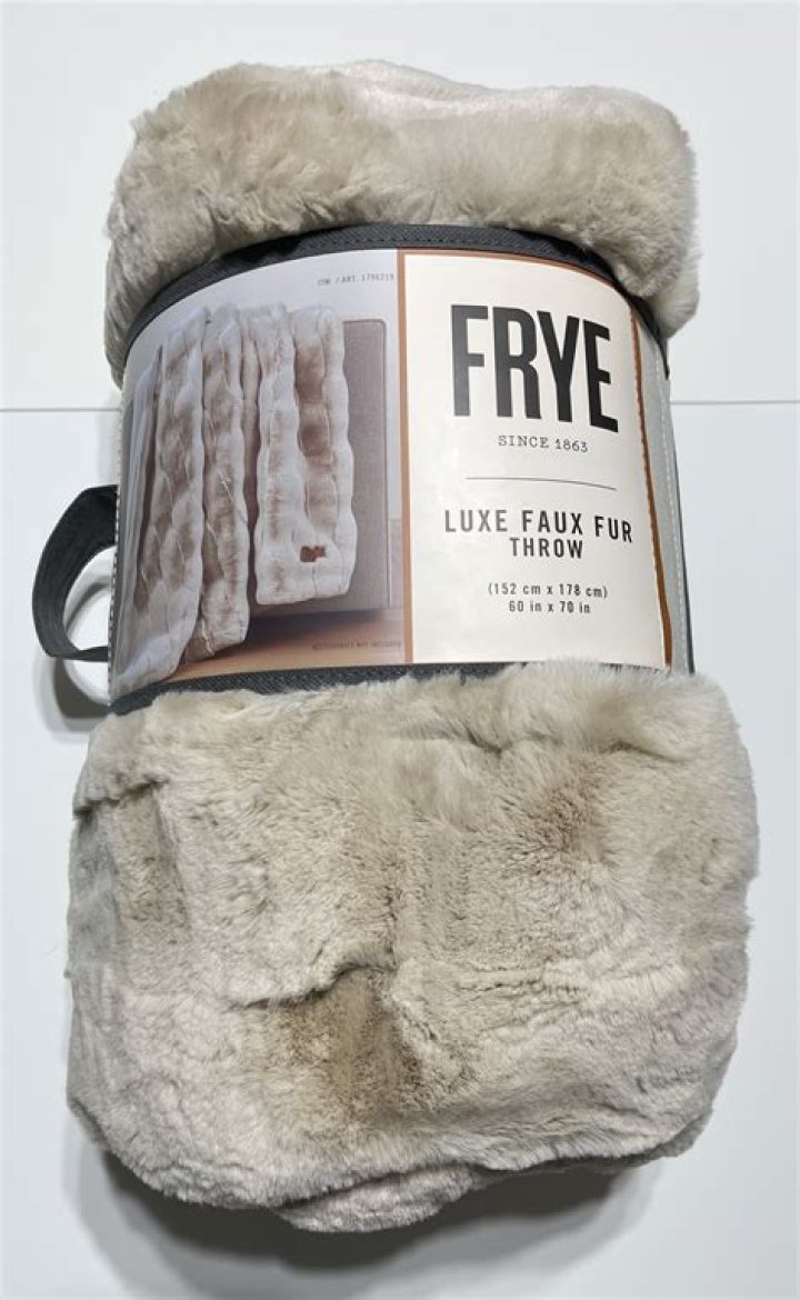 Experience Comfort And Style With The Frye Blanket