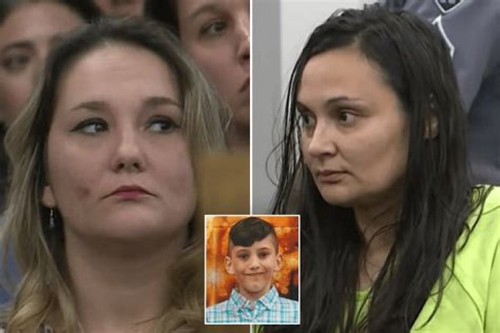 Heartbroken mother of Gannon Stauch stares down Letecia Stauch in court as she is charged with his murder – The US Sun