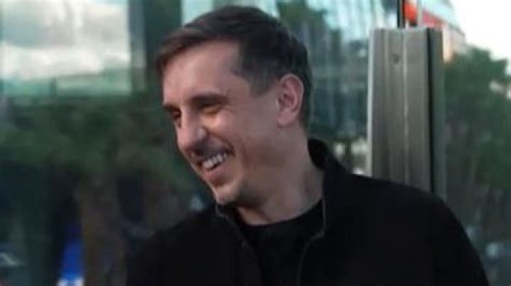 Gary Neville left stunned to silence after magician Dynamo's card trick in Las Vegas ahead of Super Bowl LVIII