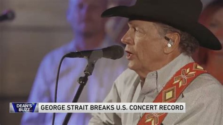 George Strait's Unforgettable Concert Record Attendance: A Musical Marvel