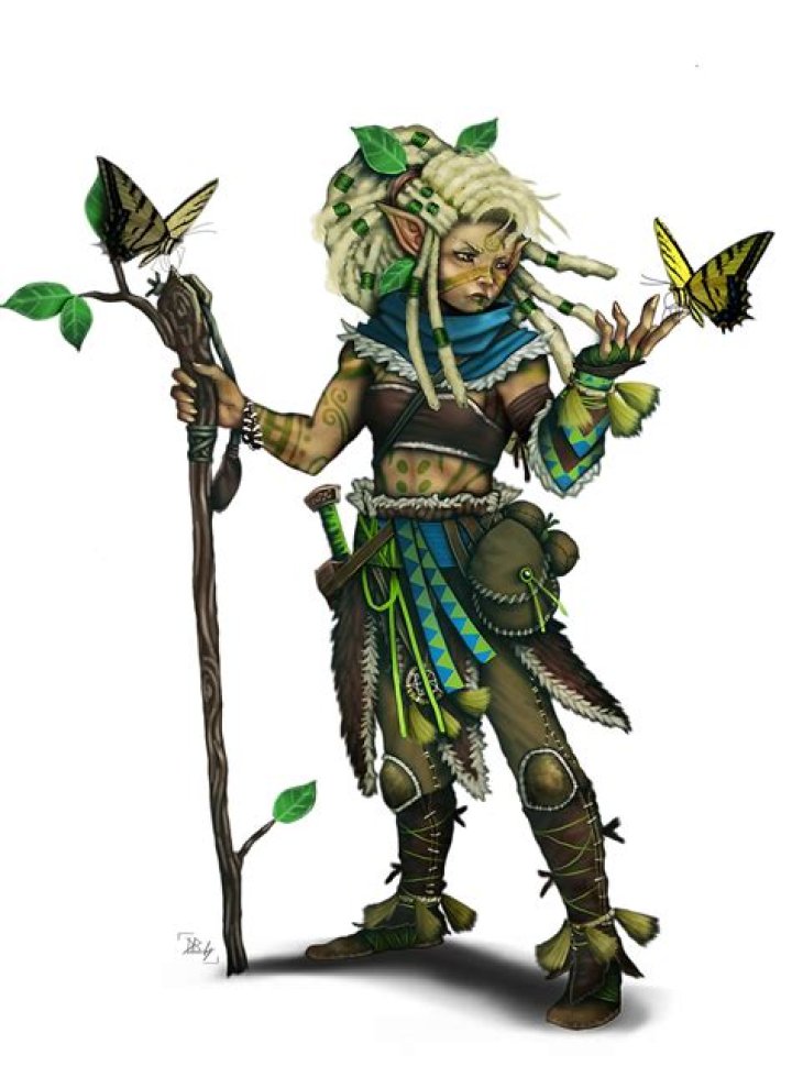 Exploring The Mystical World Of Ghostwise Halfling Druids