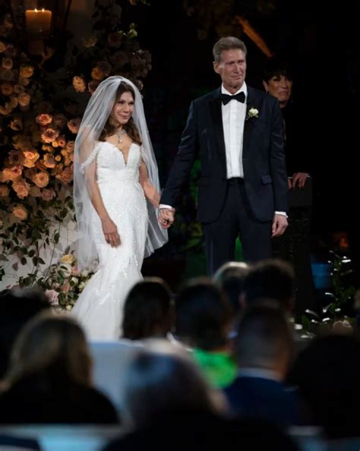 Golden Bachelor's Theresa Nist suffers 'embarrassing' wedding dress wardrobe malfunction during vows to Gerry Turner